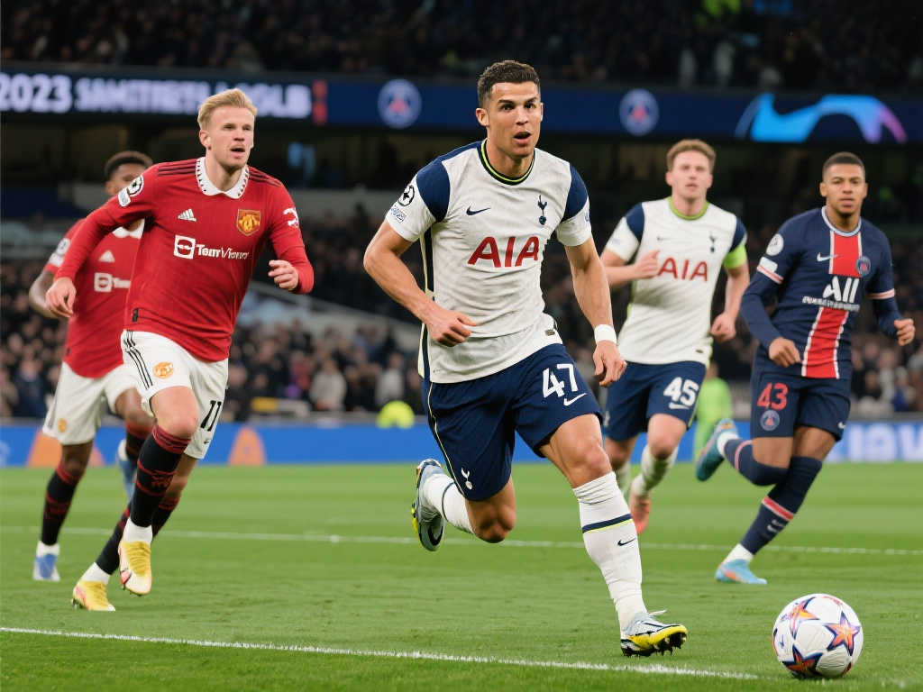 2023年度射手风云：凯恩领跑47球，哈兰德、C罗、姆巴佩紧追其后